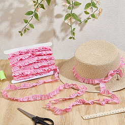 20 Yards Polyester-Spitzenbänder&nbsp;DIY-PH0031-86C