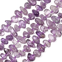 Chapelets de perles en améthyste naturelle&nbsp;GG-CBA3A44-A03-01