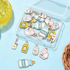 20pcs 5 estilos colgantes de esmalte de aleación ecológica&nbsp;ENAM-FP0002-88