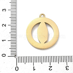 Ciondoli in acciaio inossidabile 304 e strass&nbsp;STAS-G371-09C-01G