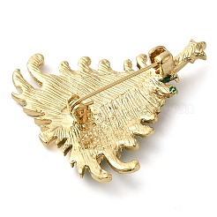 Broches en alliage de strass colorées de Noël&nbsp;JEWB-U009-10E