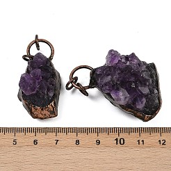 Ciondoli in ametista naturale grezzo grezzo&nbsp;G-Z101-05R