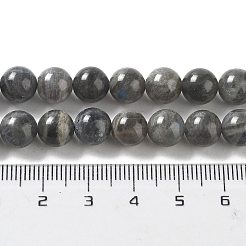 Natur Labradorit Perlen Stränge&nbsp;G-S333-8mm-035