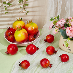 15 stücke 4 arten ldpe schaum simulation granatapfel modell&nbsp;AJEW-PH0008-30