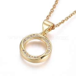 Collane a catena in acciaio inossidabile 304&nbsp;NJEW-G335-43G