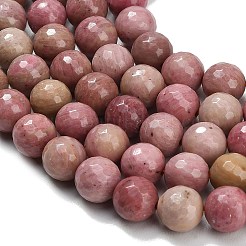 Chapelets de perles en rhodonite naturelle&nbsp;G-C280-B19-10mm