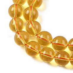 Chapelets de perles en quartz synthétiques&nbsp;G-H001-66B-02