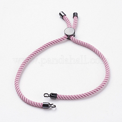 Nylon Twisted Cord Armband machen&nbsp;MAK-K007-B