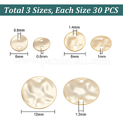 90 pièces 3 styles de connecteurs en laiton&nbsp;KK-PH0005-80