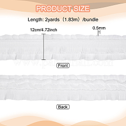 3-lagiger Polyester-Spitzenbesatz&nbsp;DIY-WH0304-896B