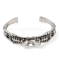 Bracelets de brassard en alliage de style tibétain&nbsp;BJEW-P337-02AS
