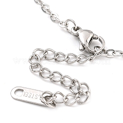 Anlaufbeständige Kabelketten aus Edelstahl 304 zur Herstellung von Armbändern&nbsp;AJEW-P119-01P