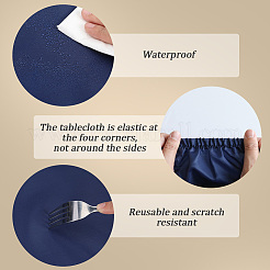 Tischdecke aus Polyester&nbsp;LS-AJEW-WH20010-92A-02
