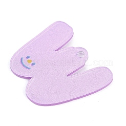 Pendentifs acryliques&nbsp;MACR-R002-01W