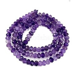 Natürlichen Amethyst Perlen Stränge&nbsp;G-C127-B02-01