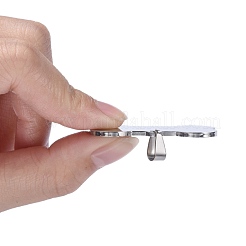 Pendentifs en acier inoxydable 304 résistant au ternissement&nbsp;STAS-I140-07B