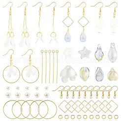 Kits de boucles d'oreilles pendantes à faire soi-même&nbsp;DIY-FS0009-04
