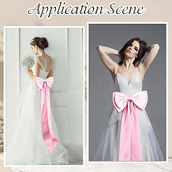 Nœud papillon amovible en polyester&nbsp;AJEW-WH20020-205F