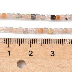 Natürliche Achat Perlen Stränge&nbsp;G-D306-B02-2x2mm