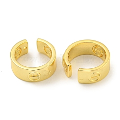 Orecchini a bracciale in ottone&nbsp;EJEW-C104-088G