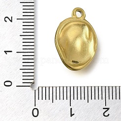Placcatura ionica (ip) ciondoli in acciaio inossidabile 304&nbsp;STAS-I310-13G