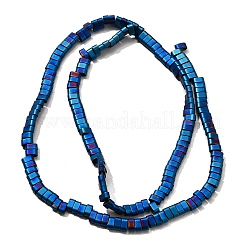 Fili di perline di ematite sintetica non magnetica elettrodeposta a 2 foro&nbsp;G-L613-A01-01