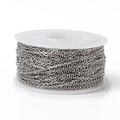 Chaînes de câbles en acier inoxydable 304 résistant au ternissement&nbsp;CHS-H009-02P