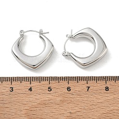 Pendientes de aro de acero inoxidable 304&nbsp;SA-CBA46AF-08P