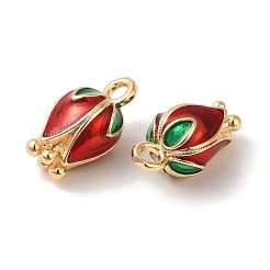 Messing Emaille Anhänger / charms&nbsp;KK-S368-12G