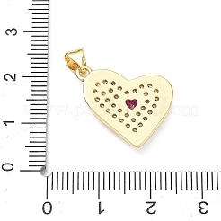 Pendenti in ottone con zirconi cubici&nbsp;CU-CBA83A6-07C-G