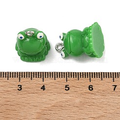 Undurchsichtige Harzanhänger&nbsp;RESI-A051-01P