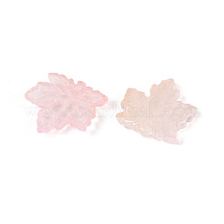 Anhänger aus transparentem Glas mit Backfarbe&nbsp;LS-DGLA-N014-11B-03