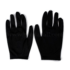 Polyester-Skeletthand-Horror-Vollfingerhandschuhe&nbsp;LS-AJEW-A045-01A