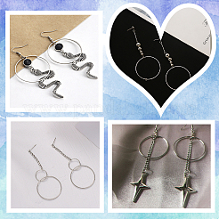 Anelli di collegamento in ottone 20 pz&nbsp;KK-BBC0010-04S