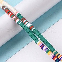 Chapelets de perle en pâte polymère manuel&nbsp;CLAY-C003-05A