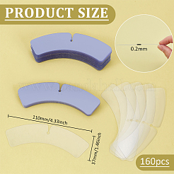 Formunterstützung für den Hemdkragen aus PVC&nbsp;LS-FIND-WH0159-20B