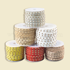 Calfovera 6 rouleau 6 couleurs cordon en simili-suédine&nbsp;LW-CL0001-02C