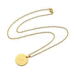 Colliers à pendentif constellation&nbsp;NJEW-S422-04G-10
