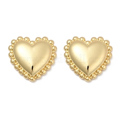 Clous d'oreilles en laiton&nbsp;EJEW-H154-06G