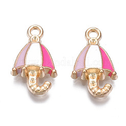 Supports de pendentif en alliage avec strass&nbsp;ENAM-S121-096