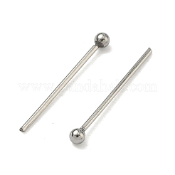Anlaufgeschützte Kugelkopfstifte aus Edelstahl 304&nbsp;STAS-M010-18mm-01