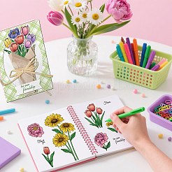 DIY Scrapbooking Werkzeuge zum Thema Blumen&nbsp;DIY-TN0001-03