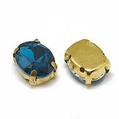Nähen auf Rhinestone&nbsp;RGLA-T091-10x14mm-14G