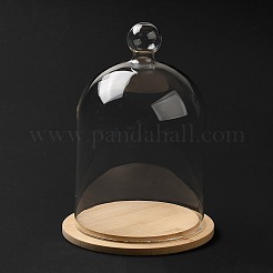 Couvercle de dôme en verre transparent&nbsp;BOTT-PW0003-001C-E05
