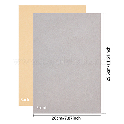 Stoffe floccate di gioielli&nbsp;DIY-BC0011-34M