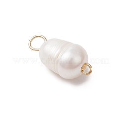 Natürlicher Süßwasserperlen-Reisverbinder&nbsp;PALLOY-JF03395