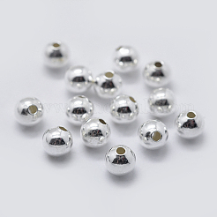 Granos del espaciador de plata de ley 925&nbsp;STER-K171-44S-5mm