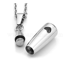 Collane ciondolo in acciaio inox&nbsp;PW-WG21928-01