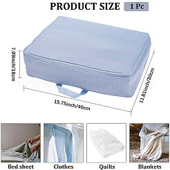 Sac de rangement en polyester pour doudoune&nbsp;AJEW-WH20060-16B