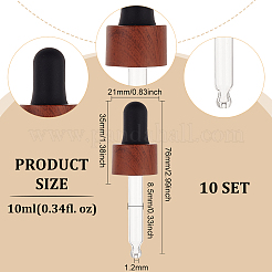 Gerade Augentropfen aus Glas&nbsp;MRMJ-WH0075-60B-02